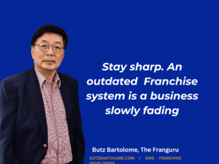 Butz Bartolome franchise your business guide Philippines GMB Franchise Developers