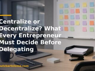 Centralize or Decentralize? What Every Entrepreneur Must Decide Before Delegating